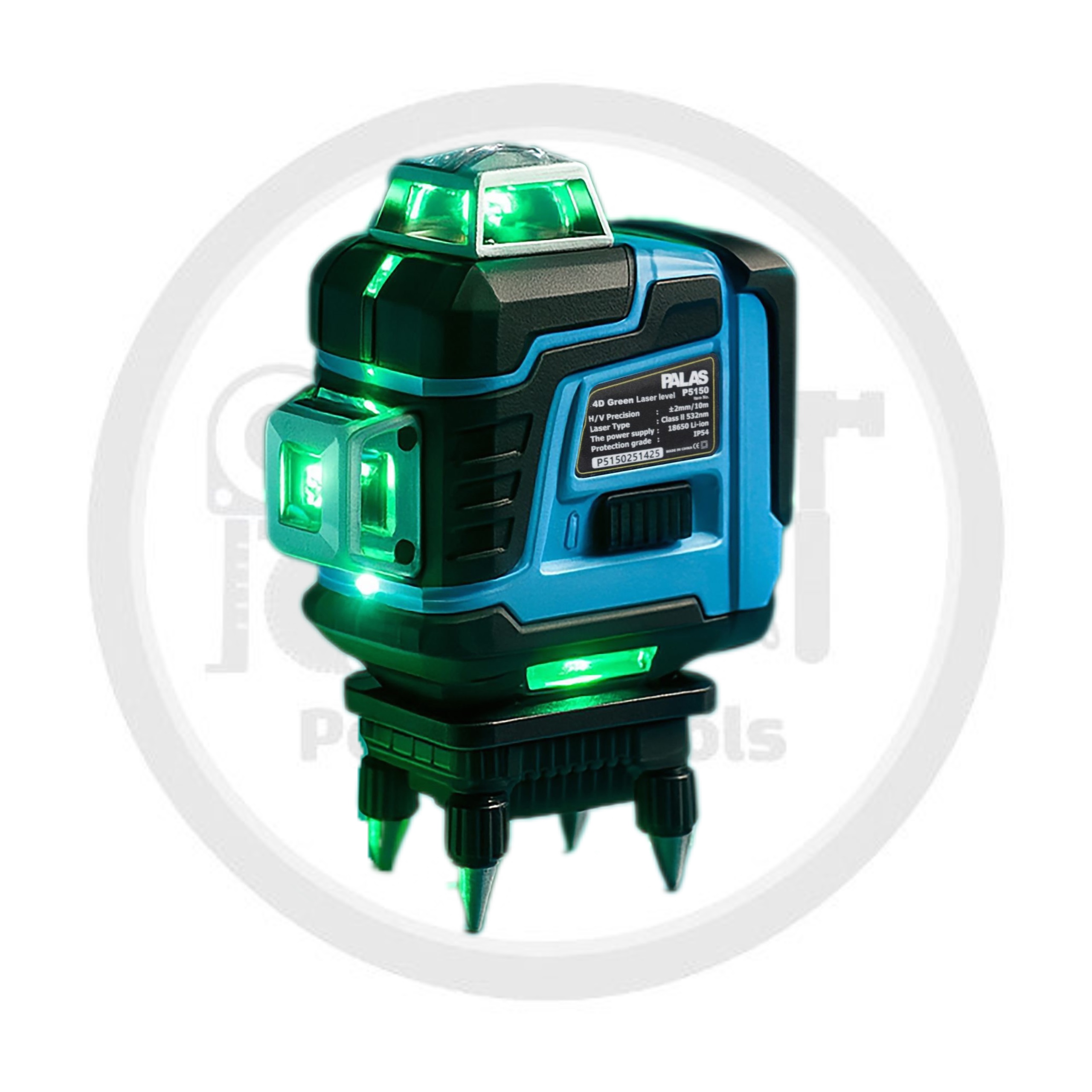 تراز لیزری چهارخط کد P5150،برند پالاس